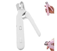 Generisch Pupnourish Nail Trimmer Pupnourish Nail Clippers, 2 en 1, tijeras para garras y lijadora de uñas para perros, cortaúñas para perros y gatos pequeños y medianos (blanco)