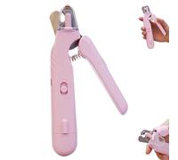 Generisch Pupnourish Nail Trimmer Pupnourish Nail Clippers, 2 en 1, tijeras para garras y lijadora de uñas para perros, cortaúñas para perros y gatos pequeños y medianos (rosa)