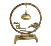 Generisch Quemador de Incienso, Soporte de Cono, de Metal portátil, Herramienta de meditación, para Ceremonias, Yoga, Sala de Estar, SPA, aromaterapia, decoración de Mesa, relajación, Ambiente