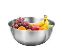 Generisch Questo lavabo multifunzionale in acciaio inossidabile non si deforma facilmente, è resistente e robusto. per sbattere uova, insalate e cuocere al forno. La cottura diventa facile e la