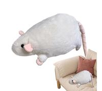 Generisch Ratones Juguete de peluche Juego de rol suave realista | Dulce, Suave y Realista Muñeca De Peluche Para Habitación Infantil, Sala De Estar, Dormitorio De Estudiantes