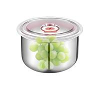 Generisch Recipiente de aperitivos de acero inoxidable para niños, organizador apilable, recipiente apilable, para escuela, familia, cocina casera, padres, oficina, restaurante, despensa, picnic
