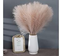 Generisch Reed Bouquet & Reed Grass Decor - Jarrones de cerámica para hierba de las Pampas, jarrón decorativo elegante para sala de estar, dormitorio o exhibición de decoración del hogar