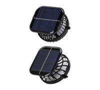 Generisch Reemplazo del sombrero del ventilador solar, piezas de refrigeración ligeras, alimentado por silencio, accesorio de ventilación sin manos, diseño fácil, 1 pieza, para natación, pesca, playa