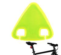 Generisch Reflector trasero para bicicleta - Señales reflectantes para la parte trasera del sillín, accesorios de bicicleta para mujeres, jóvenes y adultos aumenta la seguridad durante el ciclismo