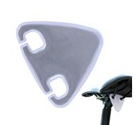 Generisch Reflectores Para Bicicletas, Reflectores Triangulares Retroreflectantes de Seguridad Para Montaje Trasero, Accesorios De Bicicleta Para Mujeres, Adolescentes y Adultos Aumenta La Seguridad