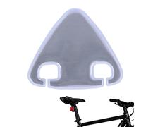 Generisch Reflectores Para Bicicletas, Señales Reflectantes Para La Parte Trasera Del Sillín, Accesorios De Bicicleta Para Mujeres, Adolescentes Y Adultos Aumenta La Seguridad Al
