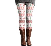 Generisch Regalos recién nacidos leggings de Navidad para mujer con