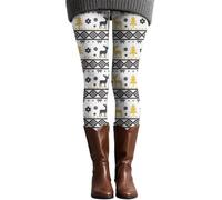 Generisch Regalos recién nacidos leggings de Navidad para mujer con