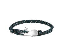 Generisch Relojes de pulsera para mujer con correa de cuero fresco paracord pulsera multicolor ajustable joyería hombre reloj pulsera de cuero ancho, talla única, Metal, Sin gemas