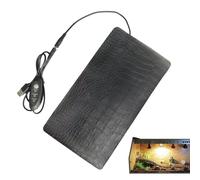 Generisch Reptile Heat Mat, Waterproof Terrarium Warmer Mat - Heat Pad for Reptil Tank - for Turtle Frogs Snake Hermit Crab Small Animals Spider Leopard Gecko