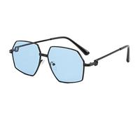 Generisch Retro Personality Metal Men Women Sunglasses Fashion Decorative Commuter Trend UV400 Sunglasses Gift, E, 1