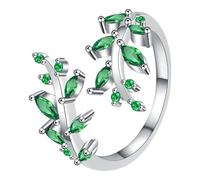 Generisch Ringeltop Branch Ring Suitable For Everyday Wear Women's Ring Highlight Personality And Taste Natural Inspiration Source Suitable As Birthday Tartas Anillos, A, Aleación de cinc, Sin piedras