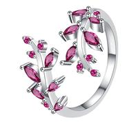 Generisch Ringeltop Branch Ring Suitable For Everyday Wear Women's Ring Highlight Personality And Taste Natural Inspiration Source Suitable As Birthday Tartas Anillos, A, Aleación de cinc, Sin piedras