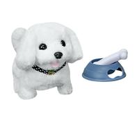 Generisch Robot Puppy - Perro realista | Perro electrónico con limbas móviles, AI Robot Dogs with Sound Effects, Electronic Pet Toy with Barking Functions, Puppy Model with Active Movement Features