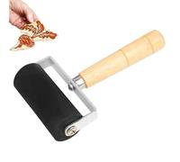 Generisch Rodillo para manualidades, con mango de madera, herramienta de estampación para transferencia de impresión, scrapbooking, papel de arte, pintura de pared