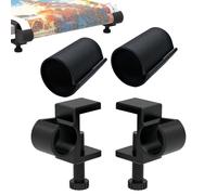 Generisch Rollos de lienzo de pintura con diamantes de imitación, abrazadera de mesa, impresión 3D, anillo de rollo organizador, organizador de rodillo de lona ajustable, accesorios