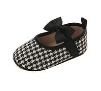 Generisch Ropa de bebé primavera bebé niño pequeño zapatos niña fondo plano antideslizante ligero cómodo lazo pata de gallo gancho lazo, Negro , 20 EU