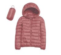Generisch Ropa de espino, abrigo de invierno a prueba de viento con aislamiento reciclado, abrigo corto de invierno estrecho con, abrigo de plumón de pato blanco cálido, ropa de abrigo chaleco
