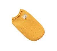 Generisch Ropa de moda para mascotas para un estilo individual Elegancia excepcional de tu compañero animal (amarillo, M)