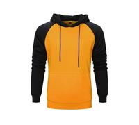 Generisch Ropa de perro deportivo para hombre, sudadera con capucha código europeo comercio exterior nuevo hombre con capucha polar par sudadera sudadera sudadera hombre rojo, amarillo, XXL