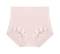 Generisch Ropa interior de terciopelo de talle alto para mujer, talla grande, sin costuras, grado A, sección Baby Pure, Rosa., L