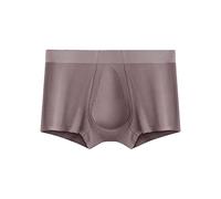 Generisch Ropa interior para hombre Bolsa de soporte de camuflaje, entrepierna cómoda, transpirable, sin costuras, ángulo plano, ropa interior para hombre, calzoncillos bóxer para hombre amor, b, XL