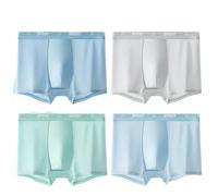 Generisch Ropa interior para niños, respiración de verano, ropa interior ligera para adolescentes, libertad de movimiento ideal en la escuela, tiempo libre, ajuste cómodo, apoyo al crecimiento, 4