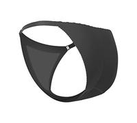 Generisch Ropa interior sin costuras para moldear el cuerpo con efecto push-up para un contorno perfecto de glúteos y caderas, Negro , L