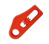 Generisch Rope Tightener, Paracord Rope Roller, Camping Accessories Tool, Quick Adjust Grip Design, Lightweight Multifunctional Clip for Hiking Tent Tarps Backpacking Gear, 3.23x1.42 inches