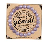 Generisch Rose 4 joyas pulsera naturales para mujer original regalo adolescente niña regalos navidad mujer regalo cumpleaños pulsera regalo para abuelitas mamá hermana colegas acero imán joyería