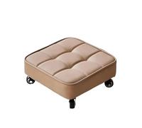 Generisch Rotating Low Rolling Stool with Universal Wheel, Multifunctional Household Bench for Living Room and Bedroom, 360° Rotating Design