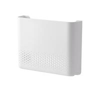 Generisch Router Storage Box, Wall Mounted Router Organizer Rack, No Punching Design WiFi Storage Rack, Cable Management Holder for Living Room, Bedroom, Study, Dorm