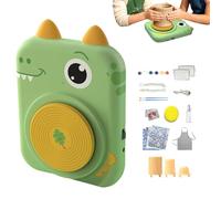 Generisch Rueda de alfarería para niños, juguete de arcilla para manualidades, juego de discos de alfarería para niños y niñas, hogar, aula, escuela, , clase de arte