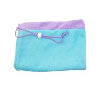 Generisch Sac Séchage Rapide Animaux, Pochette Toilet Respirante Anti-Suite | Accesorio Soin Écureuil Chinchilla Chaton Chiot Lézard Barbu Bain Sécurité Confort Filet Transport Cordon Maintien