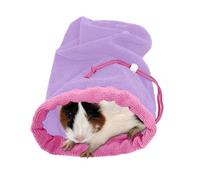 Generisch Sac Séchage Rapide Animaux, Pochette Toilet Respirante Anti-Suite | Accesorio Soin Écureuil Chinchilla Chaton Chiot Lézard Barbu Bain Sécurité Confort Filet Transport Cordon Maintien