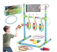 Generisch Sacktoss-Sspiel | Divertido juego con bolsa de almacenamiento | 2 en 1 juego educativo Set - para exteriores, jardín, parque, deportes, movimiento, partido, familia, adultos, niños y niñas