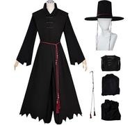 Generisch Saja Boys Jinu Cosplay Conjunto Anime Demon Hunters Fancy Dress Sajaboys Jinu Uniform Christmas Halloween Carnival Party Stage Performance Costume for Adults