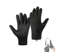 Generisch Sakesfor Ultimate Guantes térmicos antideslizantes a prueba de agua y viento, Velurastore térmicos para pantalla táctil, guantes deportivos para ciclismo (negro, XL)