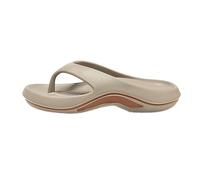 Generisch Sandalias de mujer a la moda ortopédicas con soporte para el arco del pie, zapatillas de yoga, pantuflas de playa, piscina, pantuflas antideslizantes de baño, sandalias de verano, caqui, 44