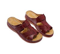 Generisch Sandalias de mujer con puntera abierta, pantuflas para vacaciones, para el tiempo libre, ligeras, antideslizantes, para interiores y exteriores, RD2., 39 EU
