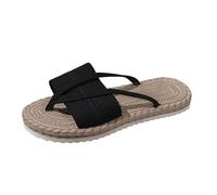 Generisch Sandalias de mujer con tacón, zapatos de playa sencillos y modernos, con parte inferior plana, suela antideslizante, cómodas y ligeras, sandalias de moda de verano con tacón