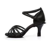 Generisch Sandalias de mujer de moda adecuadas para aprender a bailar ocio diario - zapatos cómodos de verano para mujer, Negro , 35 EU