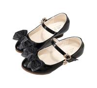Generisch Sandalias de niña con diseño de tacón alto para el día a día Vestidos Primavera Perfecto entre 3 a 15 años Zapatos de fiesta cómodos, Negro , 34 EU