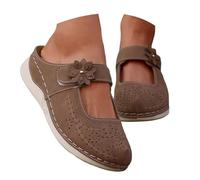 Generisch Sandalias de trekking para mujer, sandalias de cuña retro a la moda, sandalias deportivas de pies anchos, sandalias de trekking, sandalias peep toe con plantilla, zapatos de trabajo