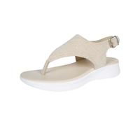 Generisch Sandalias de verano lavables para mujer, sandalias ortopédicas, sandalias deportivas ligeras de punto de malla, suela suave, para el tiempo libre, para caminar, zapatillas de verano, Blanco