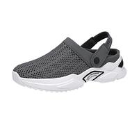 Generisch Sandalias de verano para hombre - Chanclas con correa trasera de malla sandalias de verano transpirables al aire libre ligeras sandalias de playa ortopédicas antideslizantes zapatos de