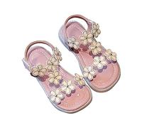 Generisch Sandalias de verano para niña, sandalias de verano para niñas, sandalias de verano, sandalias de tiras para la playa, zapatos deportivos, zapatos de verano, morado, 34 EU