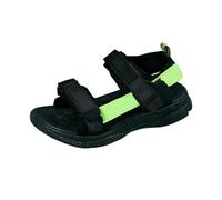 Generisch Sandalias deportivas para niños y niñas, sandalias de playa al aire libre, sandalias clásicas, transpirables, resistentes al desgaste, sandalias deportivas abiertas, verde, 39 EU