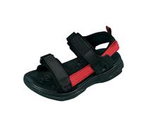 Generisch Sandalias deportivas para niños y niñas, sandalias de playa al aire libre, sandalias clásicas, transpirables, resistentes al desgaste, sandalias deportivas abiertas, rojo, 39 EU